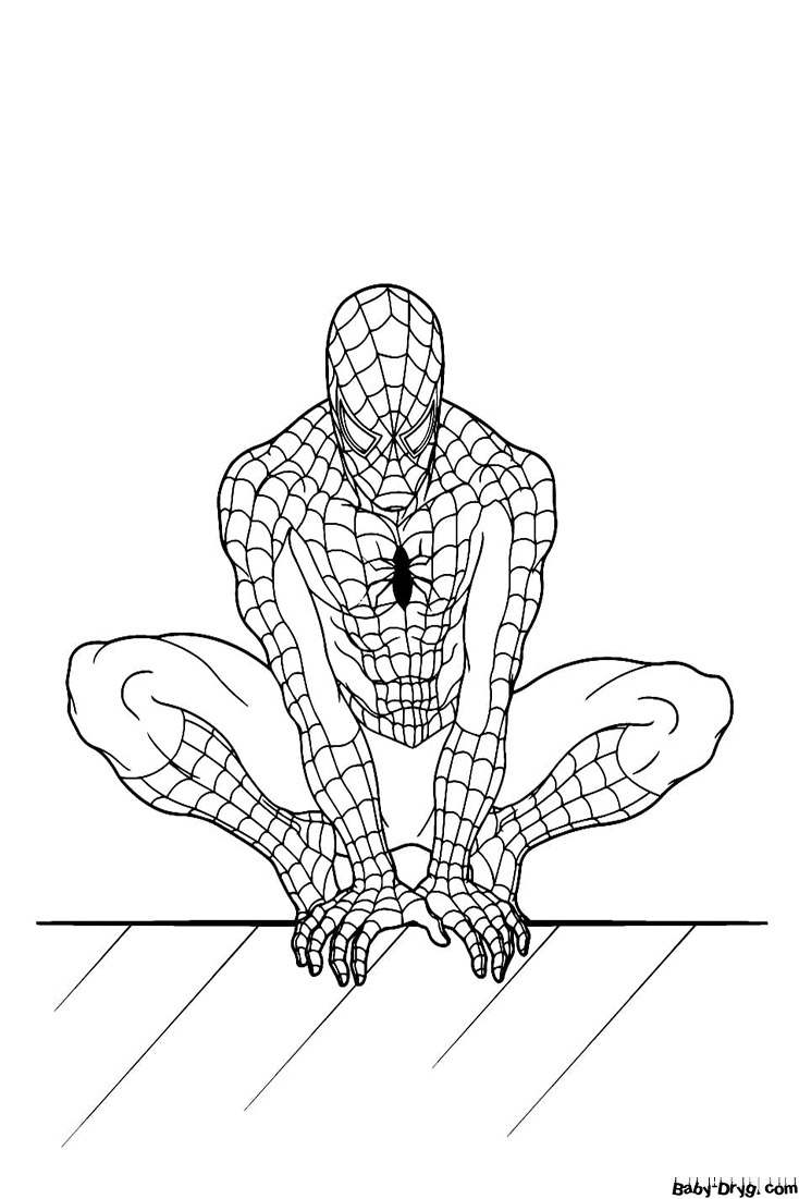 180+ Spiderman Coloring Pages: Swing into Action 90