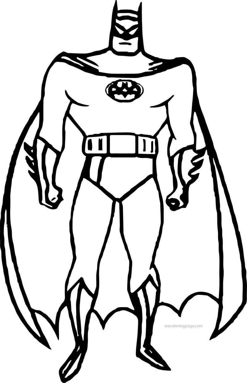 101+ Batman Coloring Pages 27