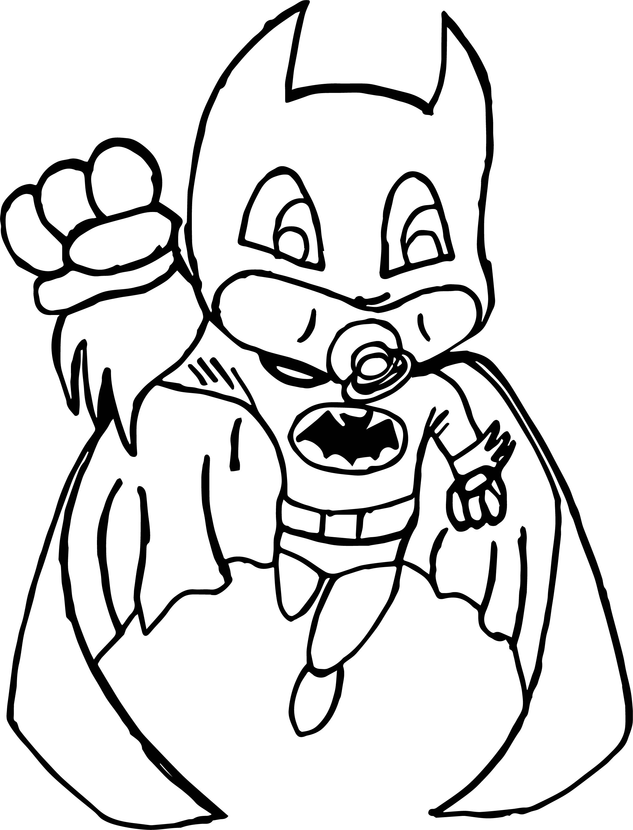 101+ Batman Coloring Pages 74