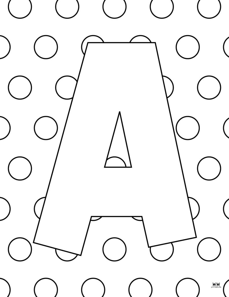 130+ Letter A Coloring Pages: Start Your Alphabet Adventure 116