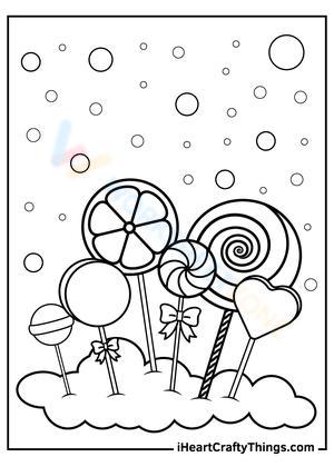 160+ Candy Coloring Pages: A Treat for Your Creativity 146