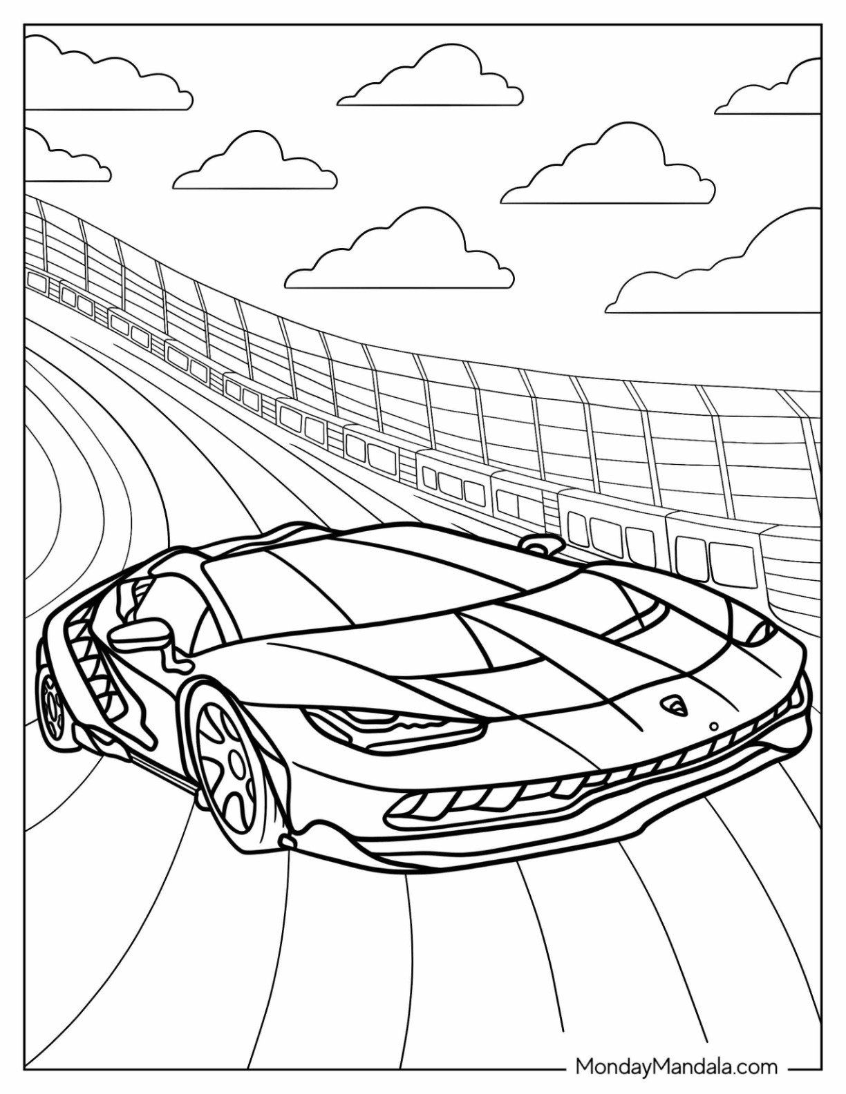 180+ Coloring Pages of Lamborghinis: Super Car Coloring Extravaganza 8