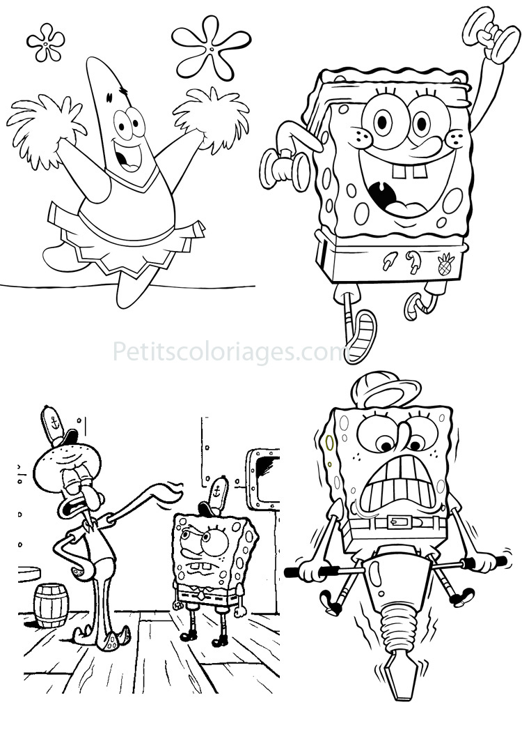 SpongeBob Coloring Pages: 160+ Underwater Fun for Oceanic Adventures 12