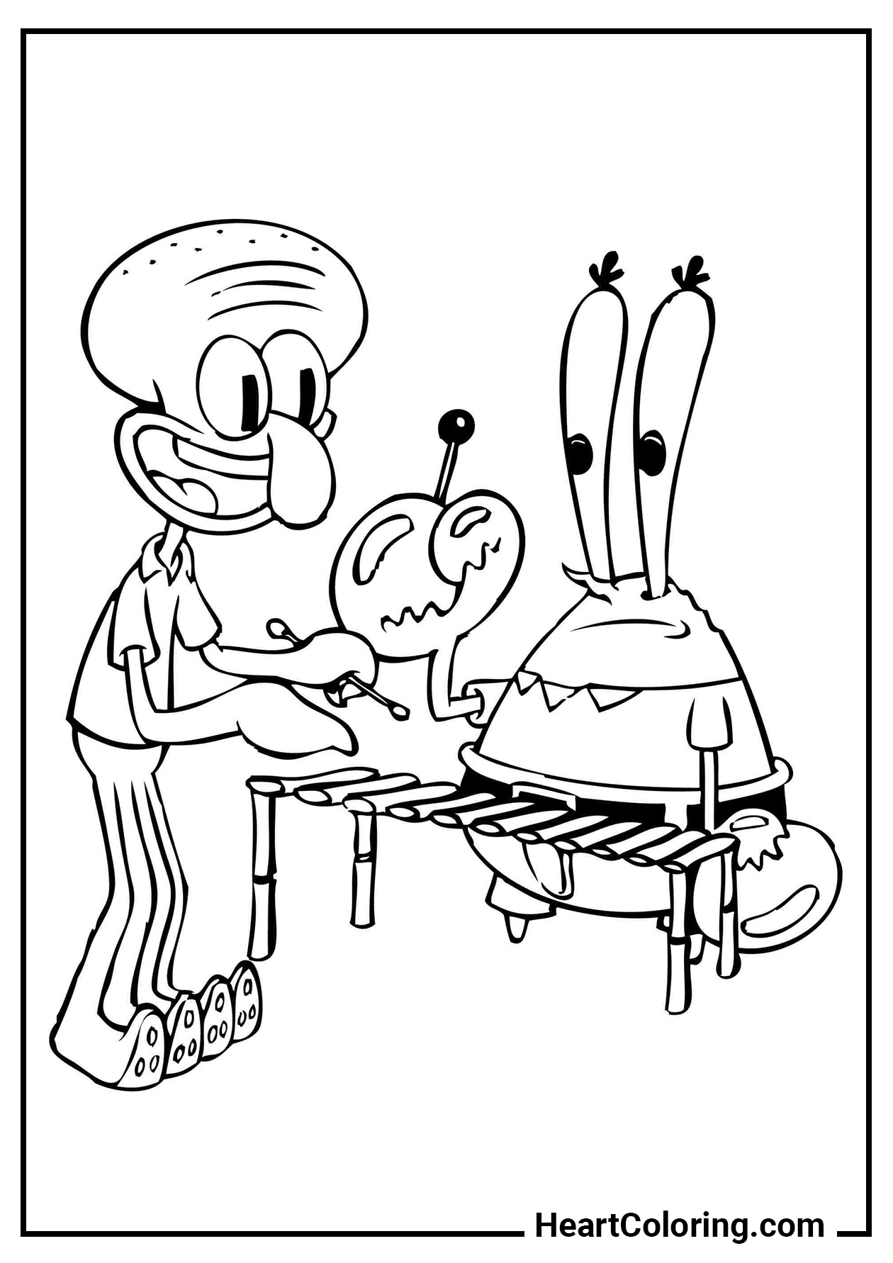 SpongeBob Coloring Pages: 160+ Underwater Fun for Oceanic Adventures 149