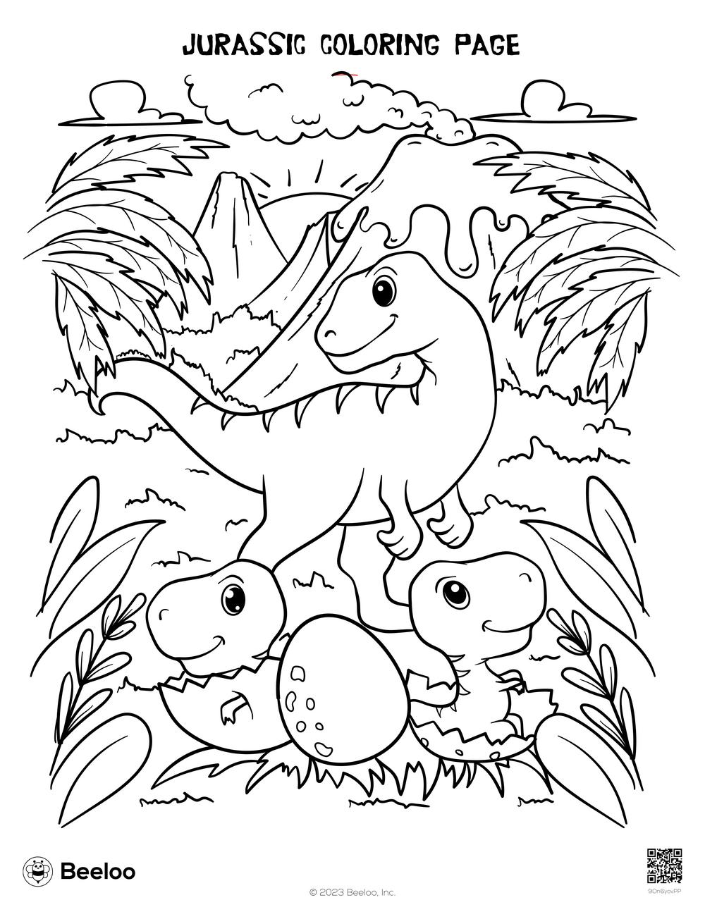 135 Jurassic World Free Coloring Pages Printable 28