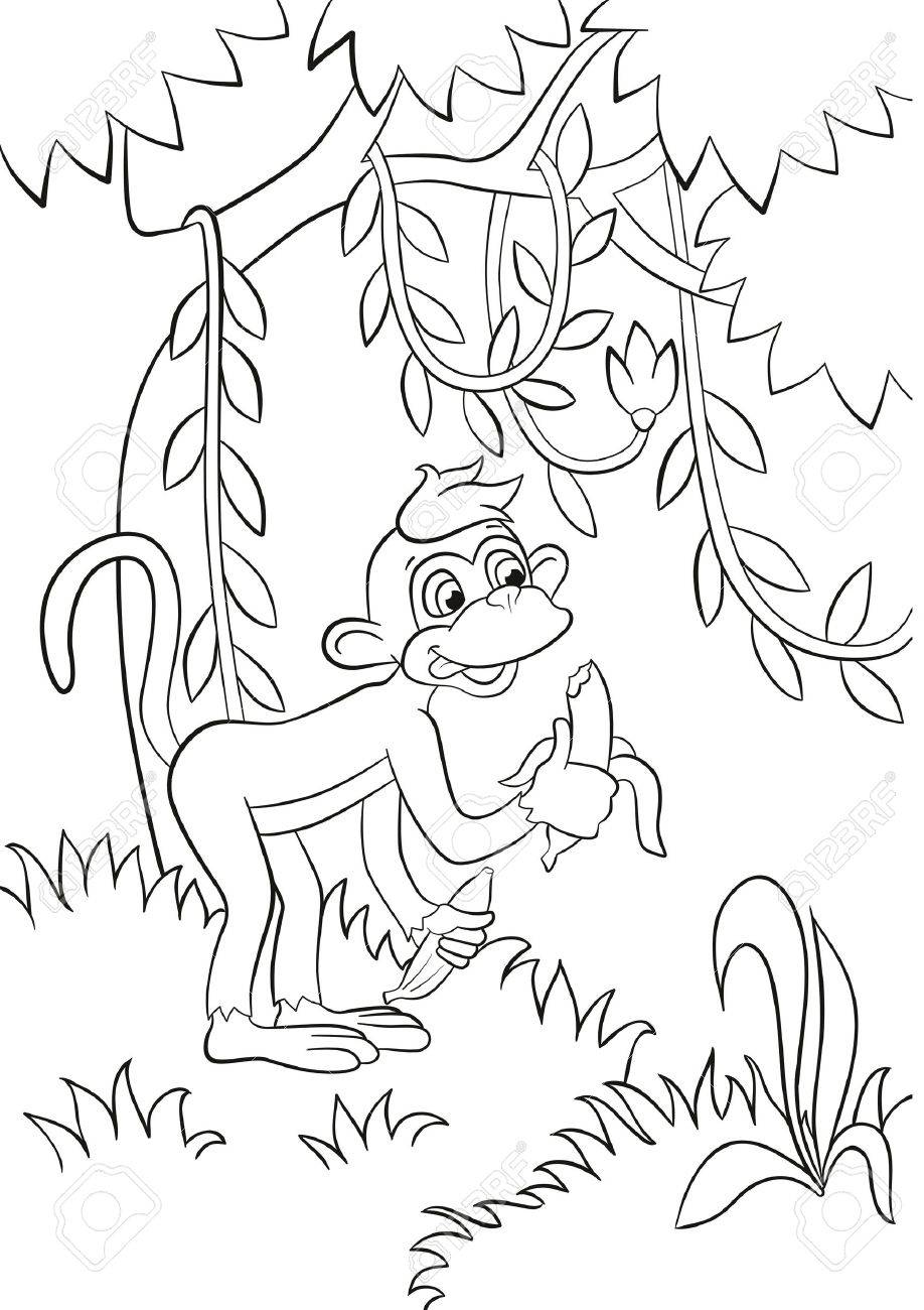 140+ Banana Coloring Page Ideas for Fruit Fun 55