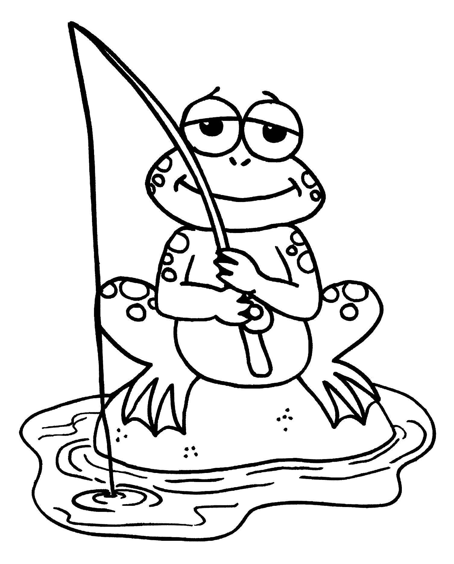 174 Fishing Coloring Page Designs: Reel in the Fun 47