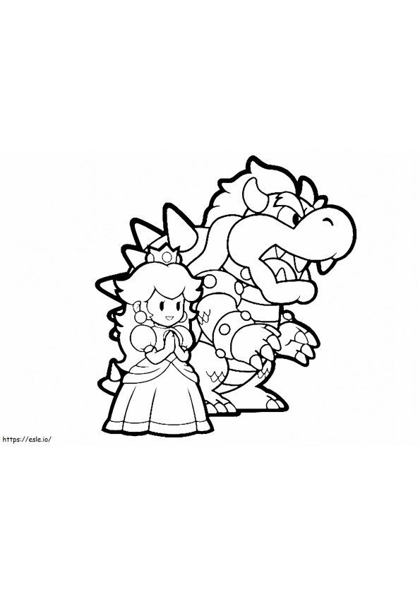 180 Princess Peach Coloring Pages: Royal Coloring Fun 125