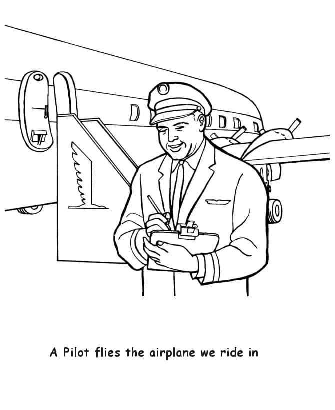 181 Airport Coloring Pages Printable 2