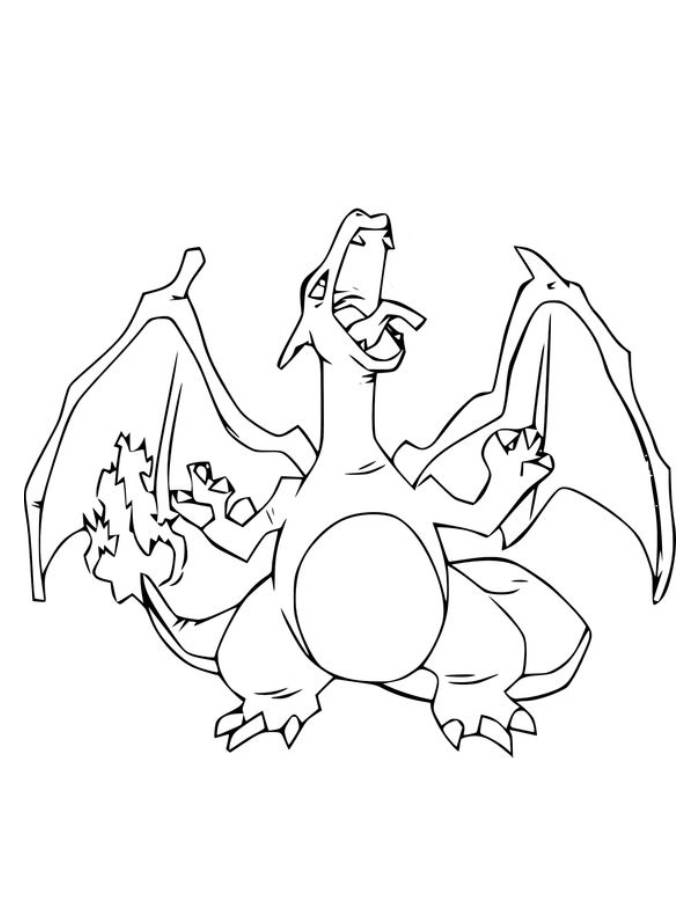 109 Charizard Coloring Pages Printable 18