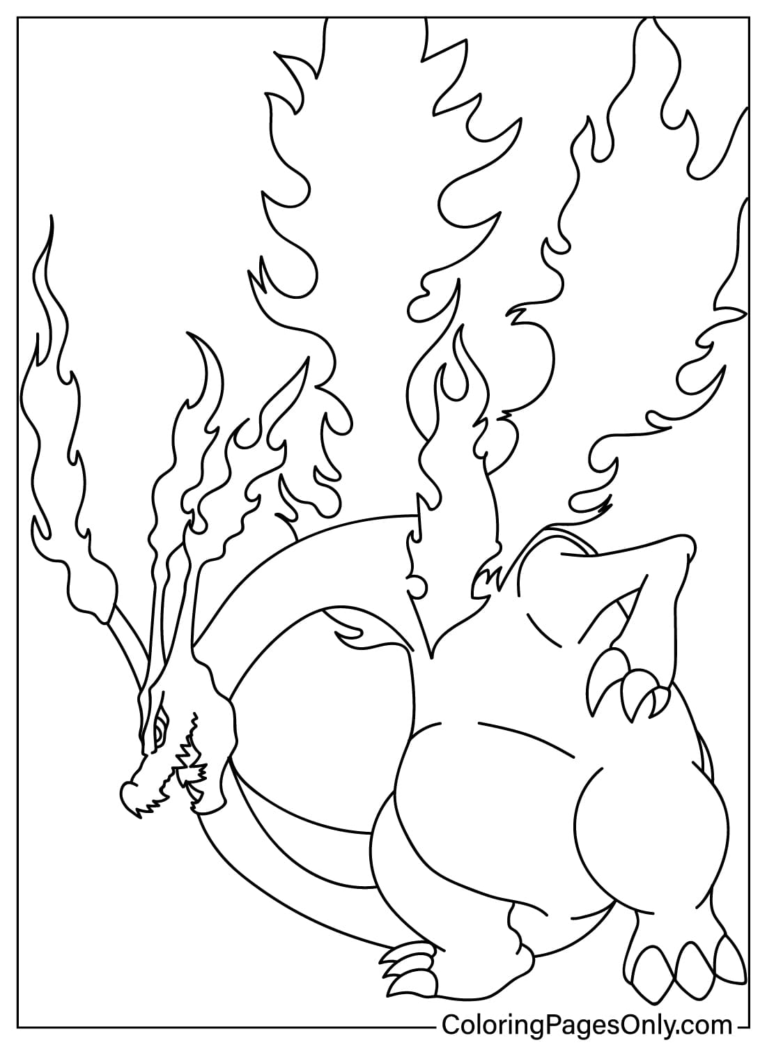 109 Charizard Coloring Pages Printable 58