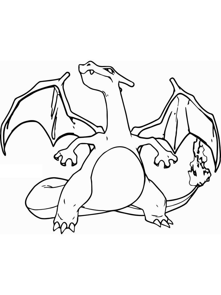 109 Charizard Coloring Pages Printable 88