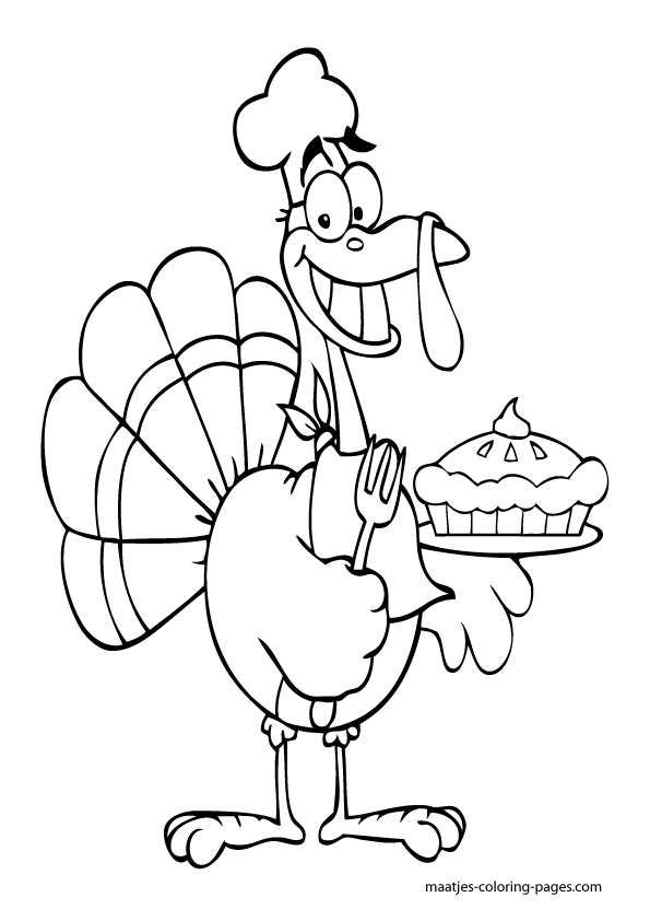 112 Thanksgiving Food Coloring Pages Printable 88