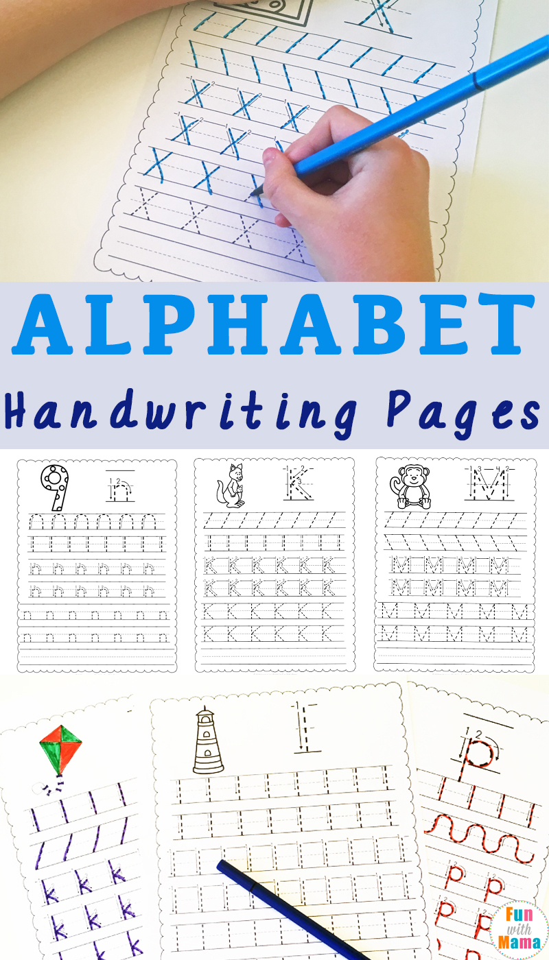 139 Kindergarten Handwriting Worksheets Printable 119