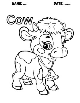 30 Fun Farm Animal Coloring Pages Printable 17