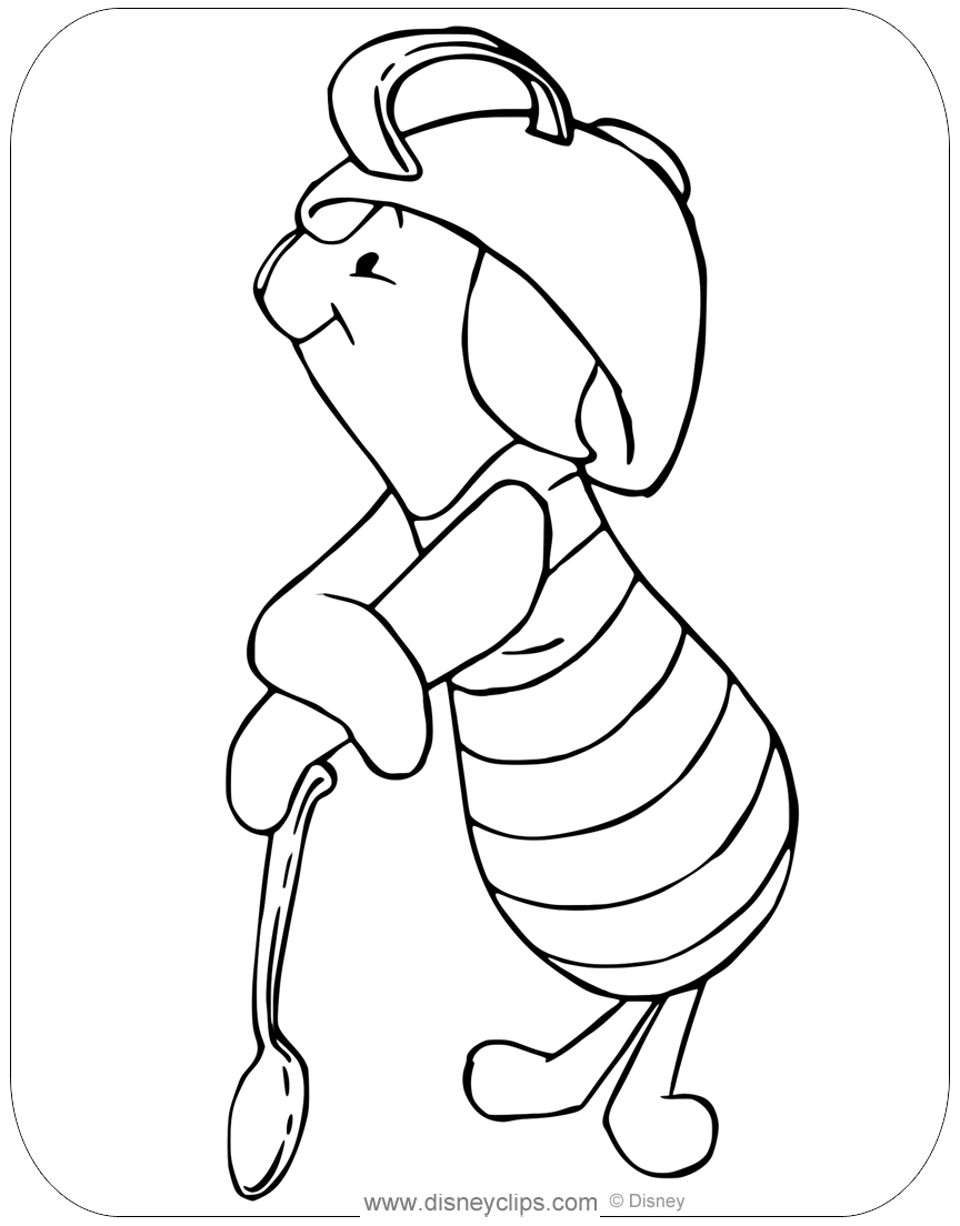 78 Piglet Coloring Pages Printable 7