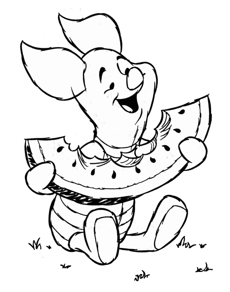 78 Piglet Coloring Pages Printable 75