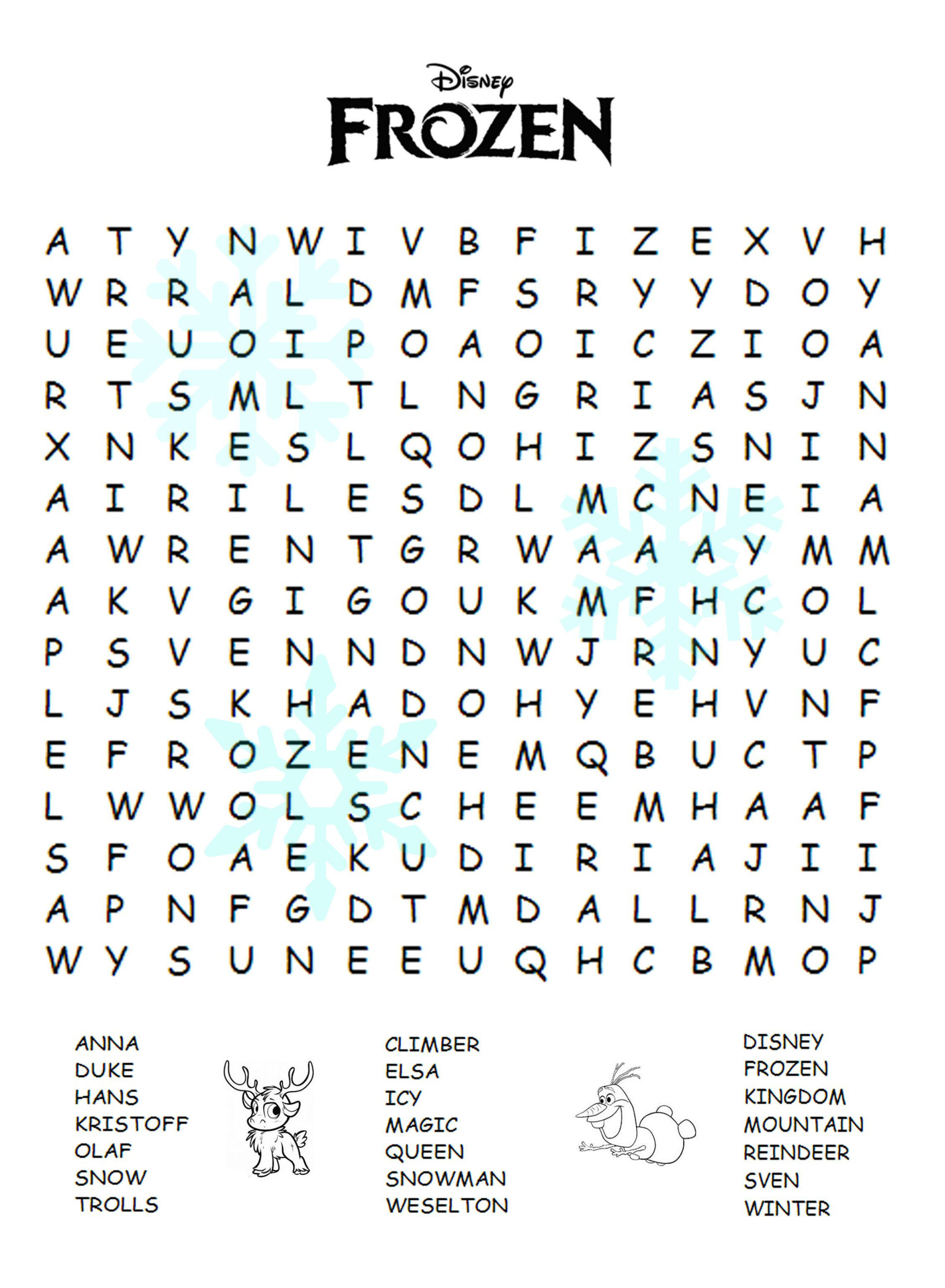 86 Simple Easy Word Search For Kids Printable 12