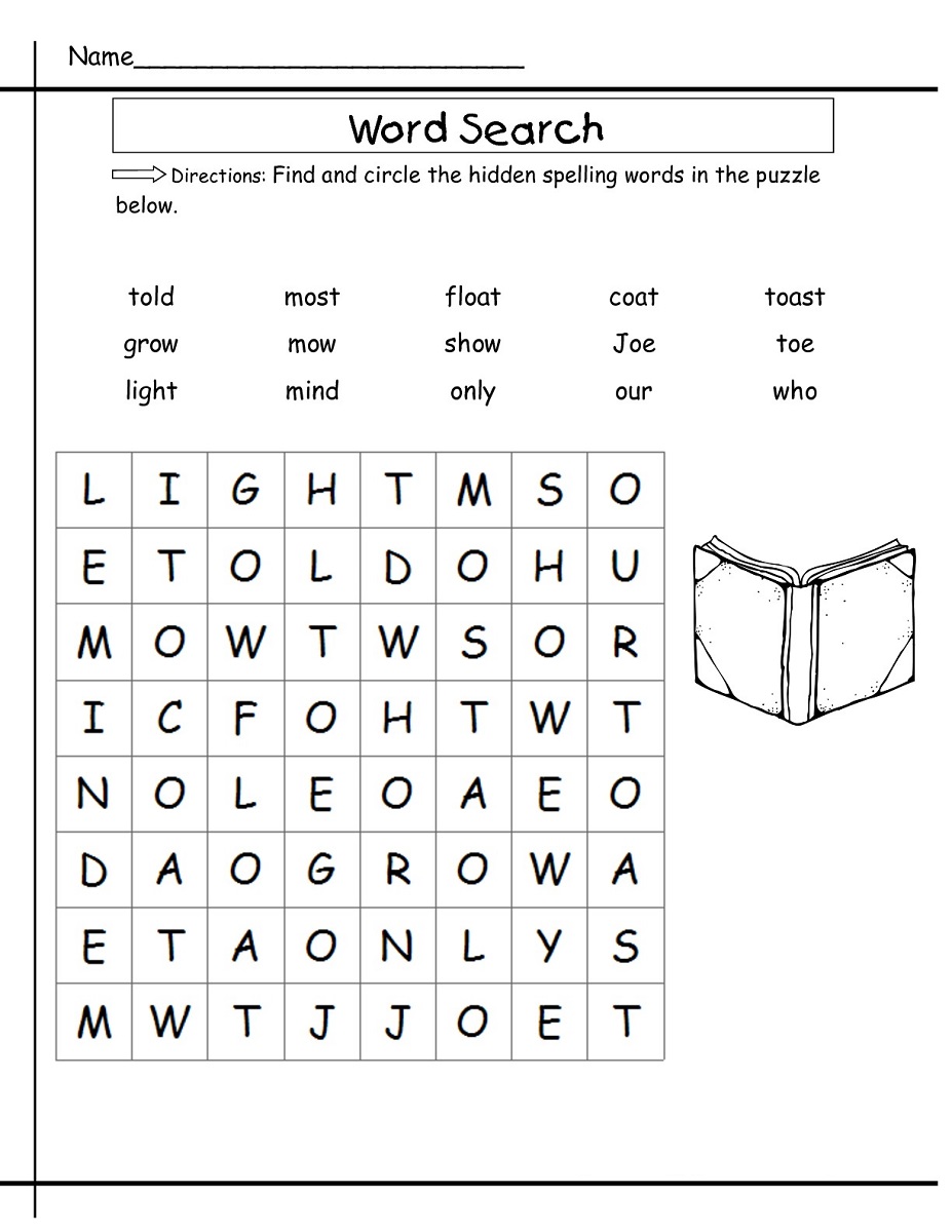 86 Simple Easy Word Search For Kids Printable 42