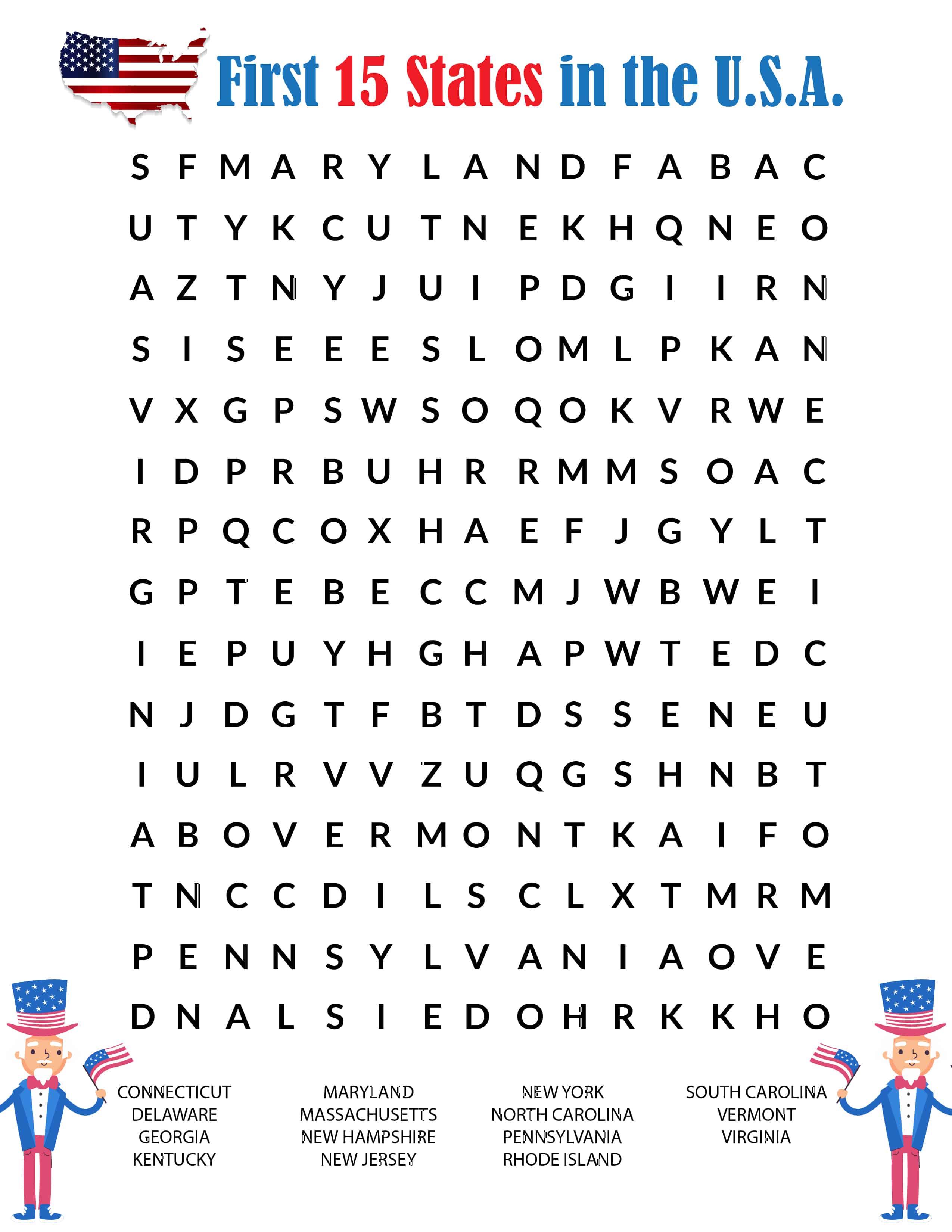 86 Simple Easy Word Search For Kids Printable 9