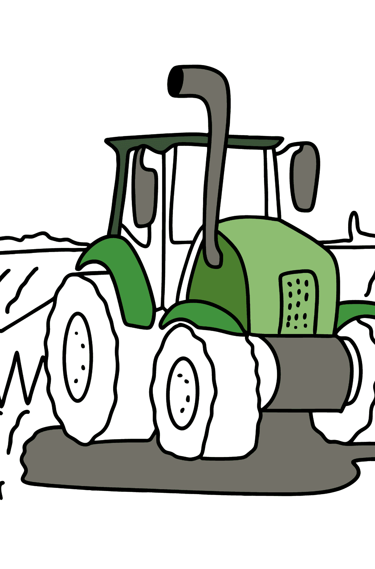 99 Tractor Coloring Pages Printable 20