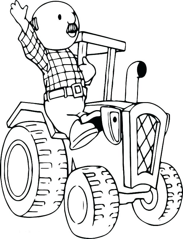 99 Tractor Coloring Pages Printable 7