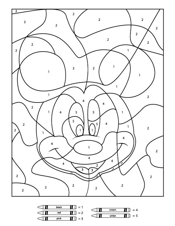 30 Interactive Train Color by Number Coloring Pages Printable 21