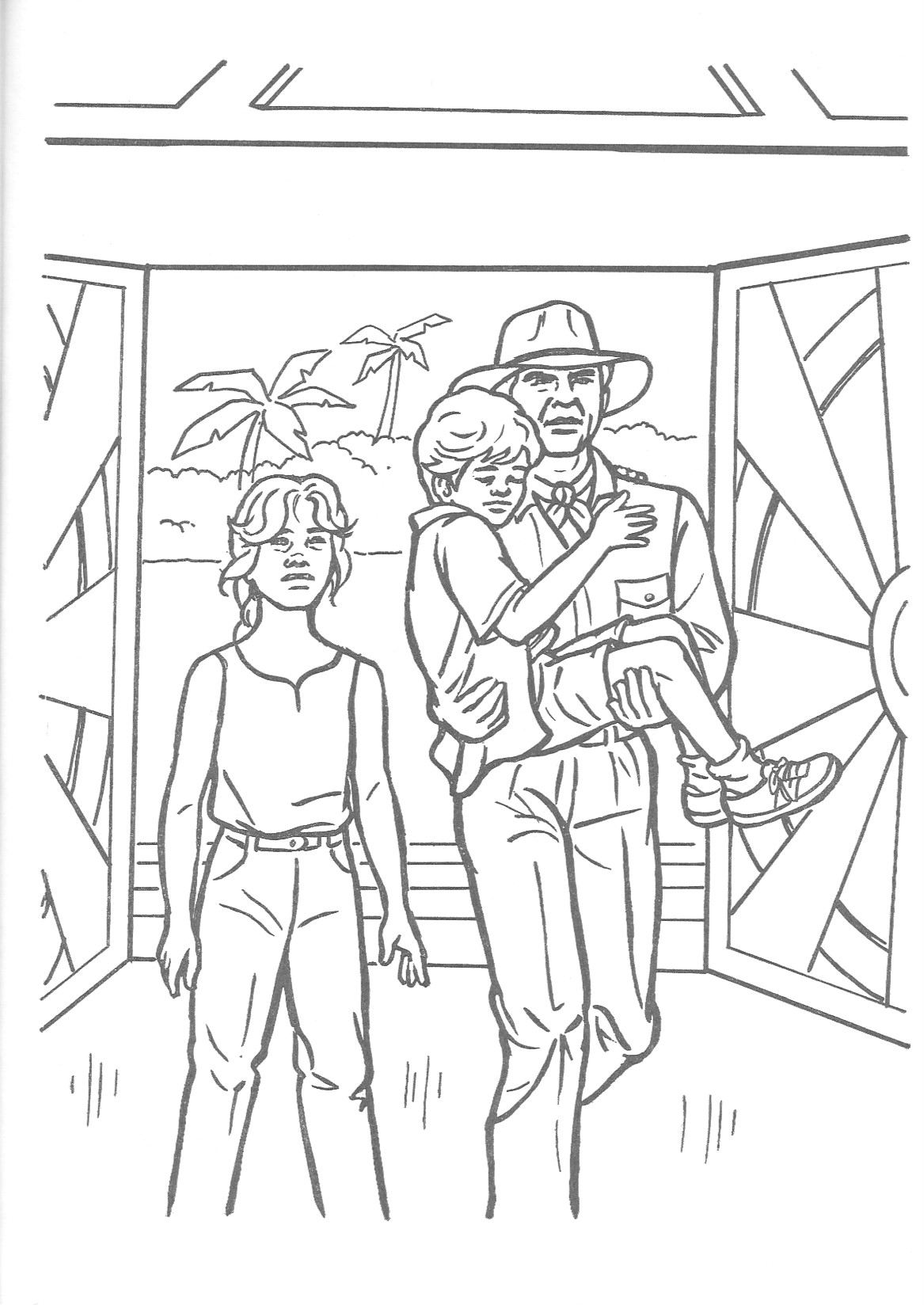 30 Jurassic Park Coloring Pages Printable 15