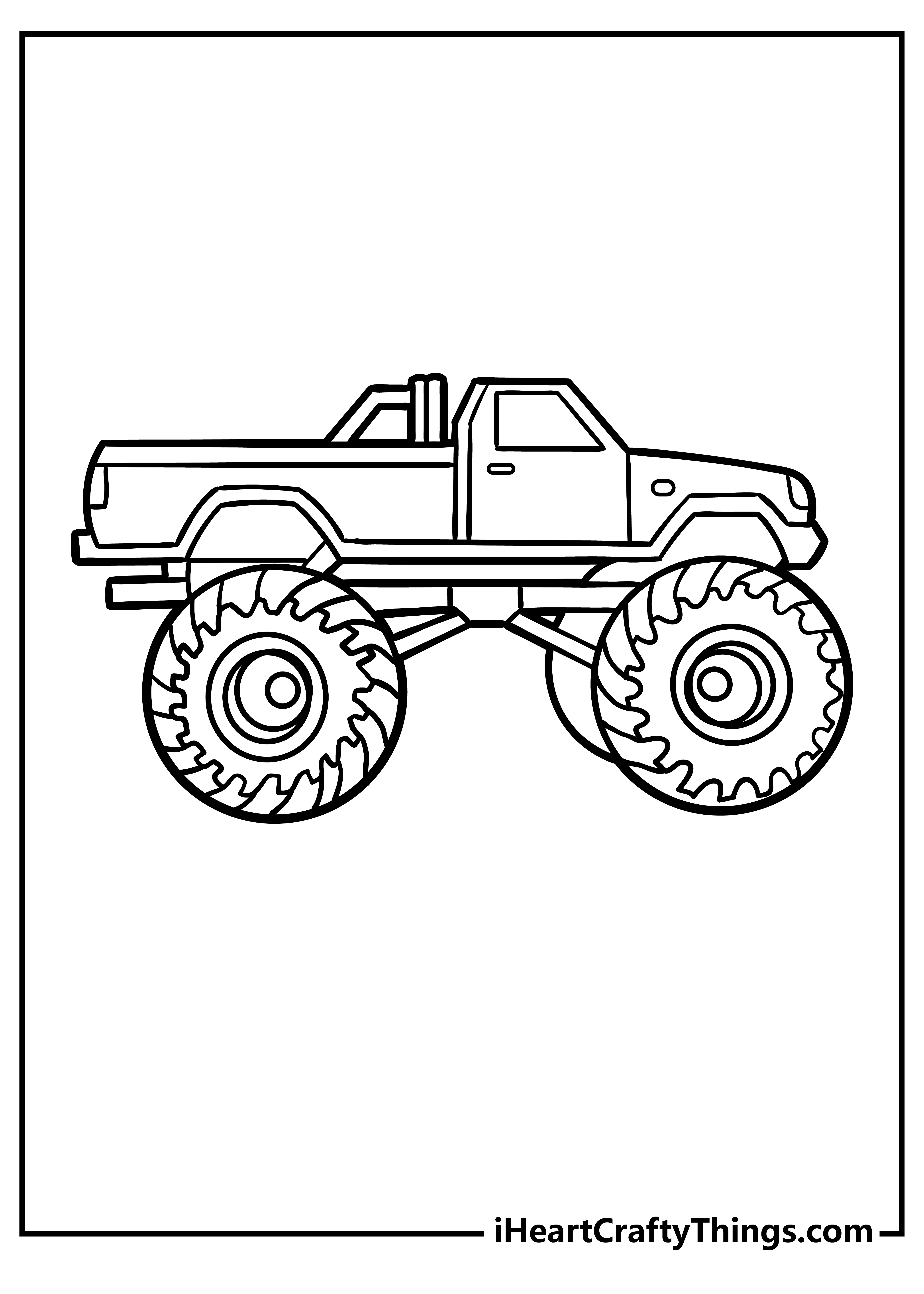 32 Durable Tire Coloring Page Printable 4