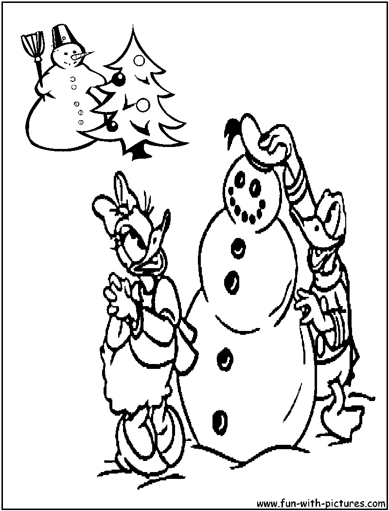 33 Disney Christmas Coloring Pages Printable 19