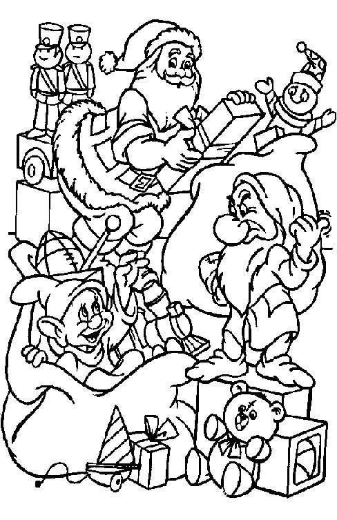 33 Disney Christmas Coloring Pages Printable 33