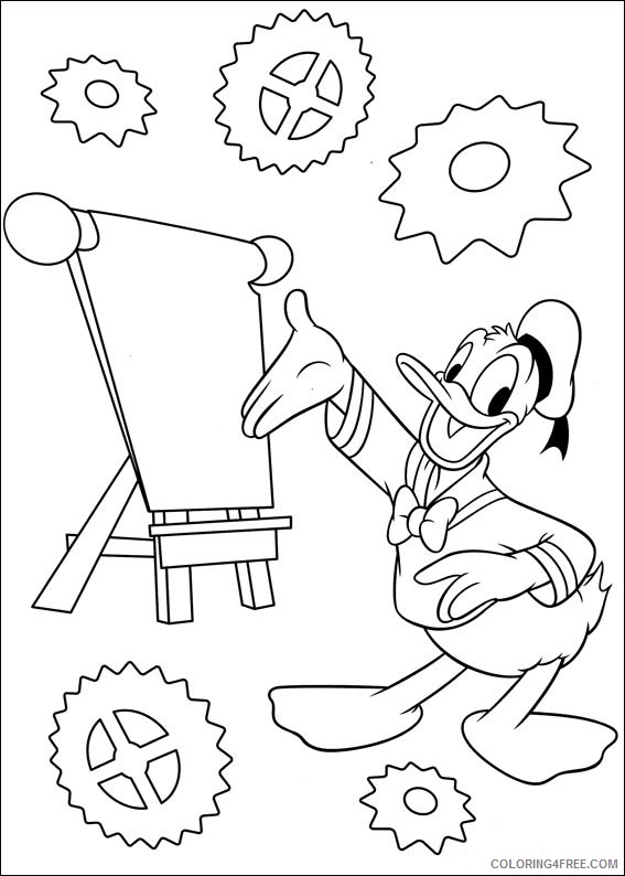 33 Donald Duck Coloring Pages Printable 20