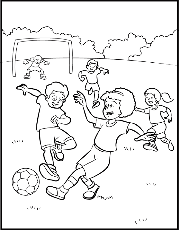 36 Dynamic Sports Coloring Pages Printable 14