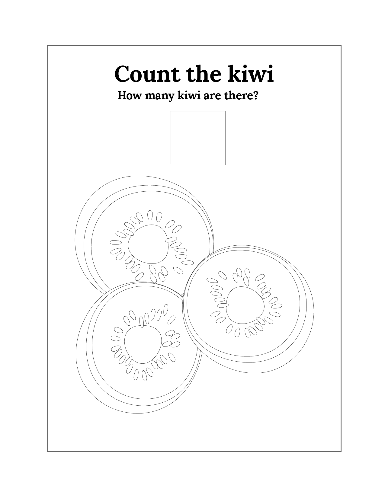 38 Refreshing Kiwi Coloring Pages Printable 16