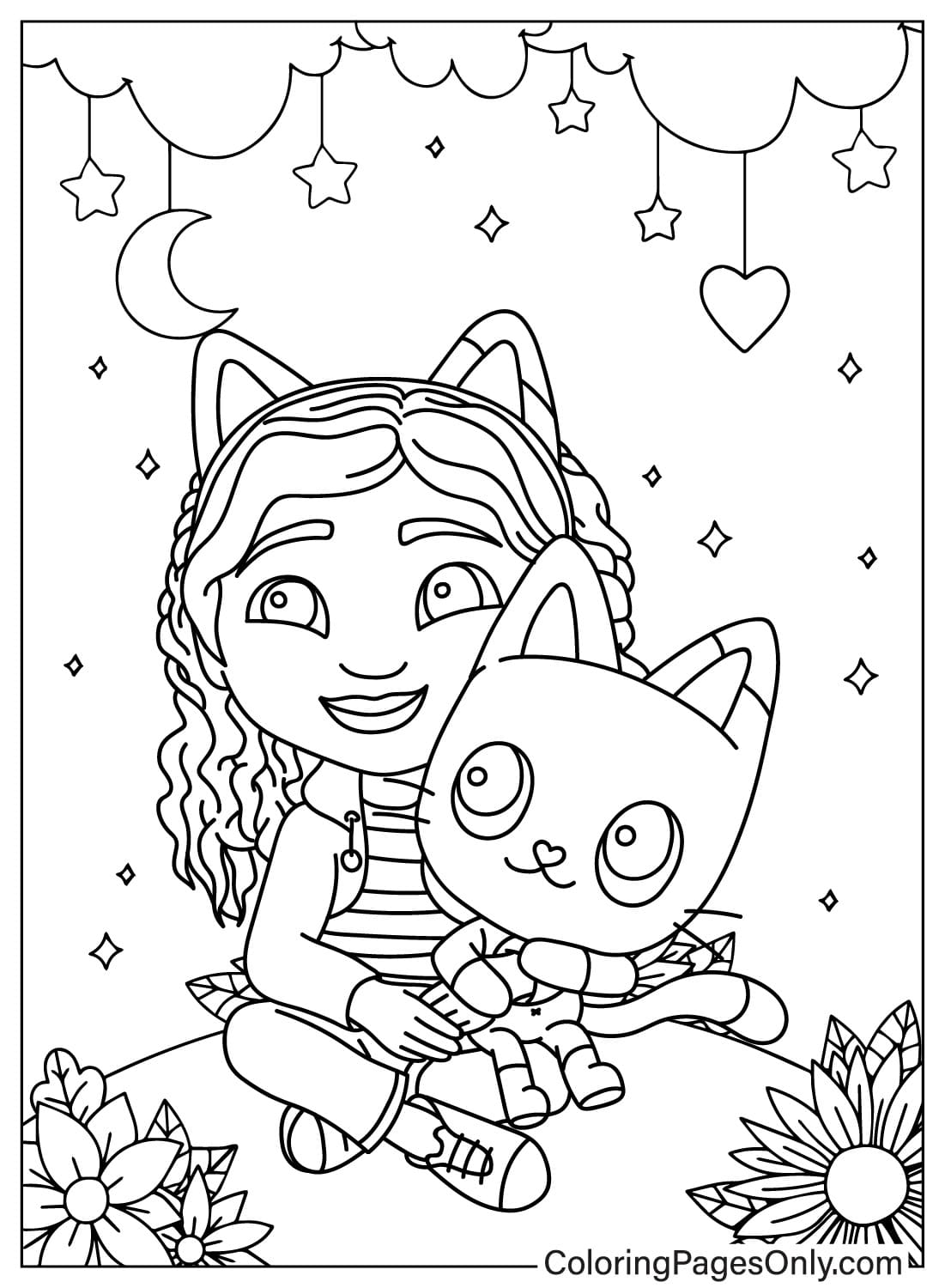 37 Gabby's Dollhouse Coloring Pages 6