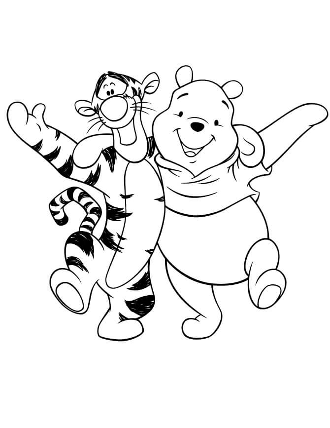 107+ Whimsical Tigger Coloring Pages Printable