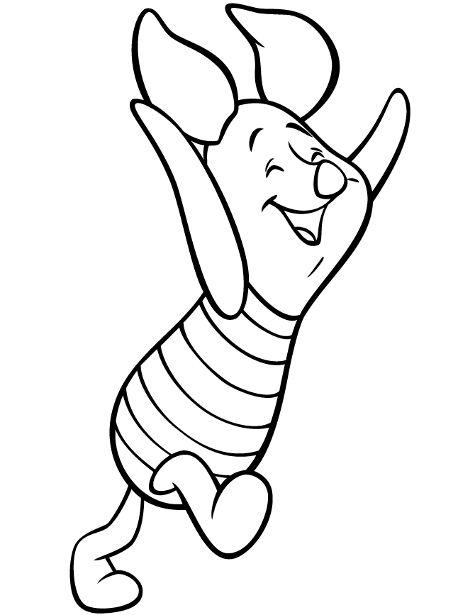 188+ Creative Piglet Coloring Pages Printable