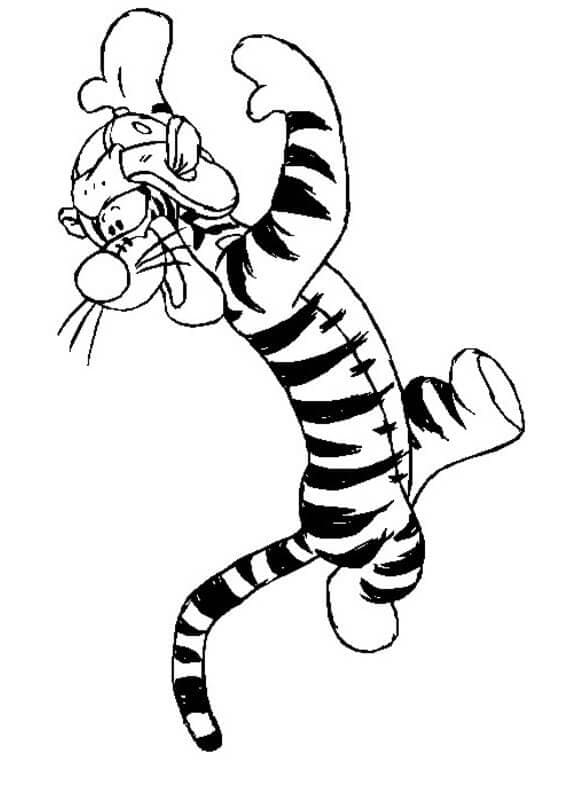 143+ Joyful Tigger Coloring Pages Printable