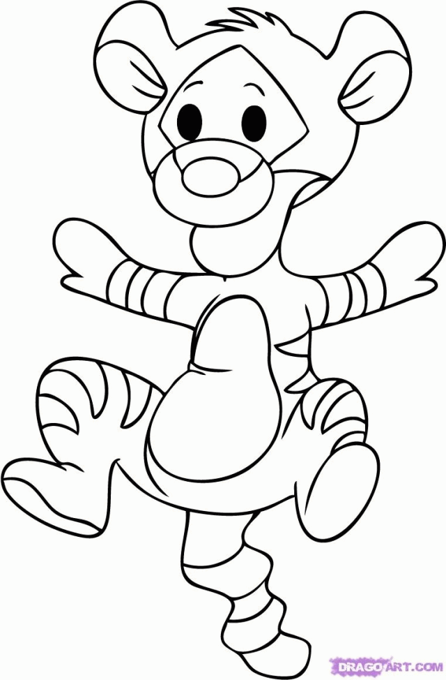 49+ Entertaining Baby Pooh Bear Coloring Pages Inspirational