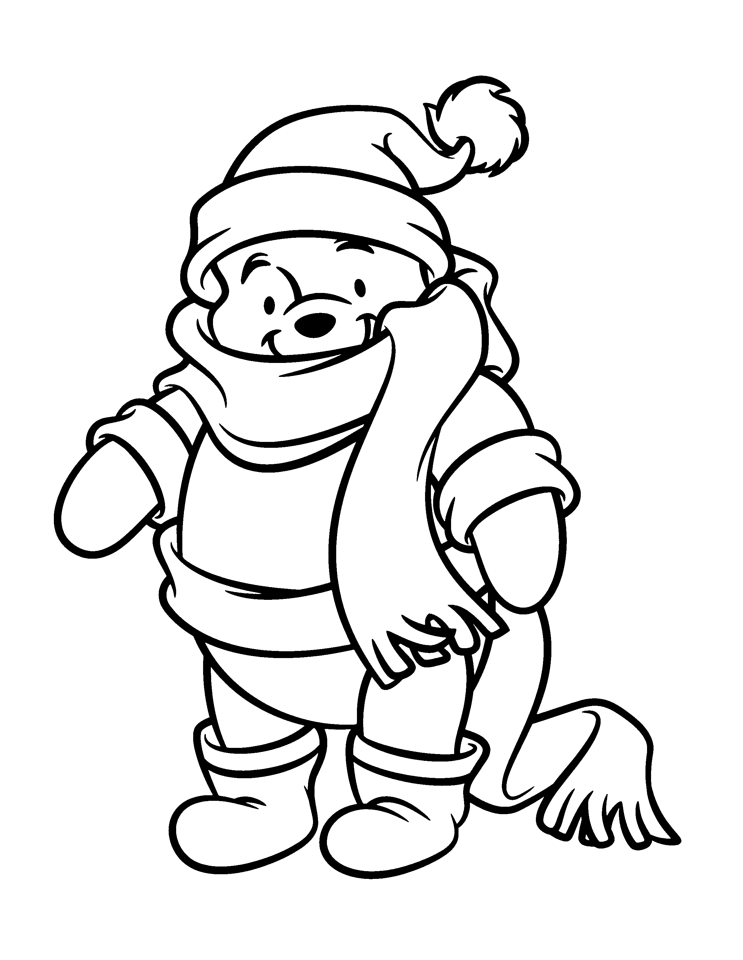 32+ Colorful Baby Winnie Pooh Coloring Pages Easy Kids