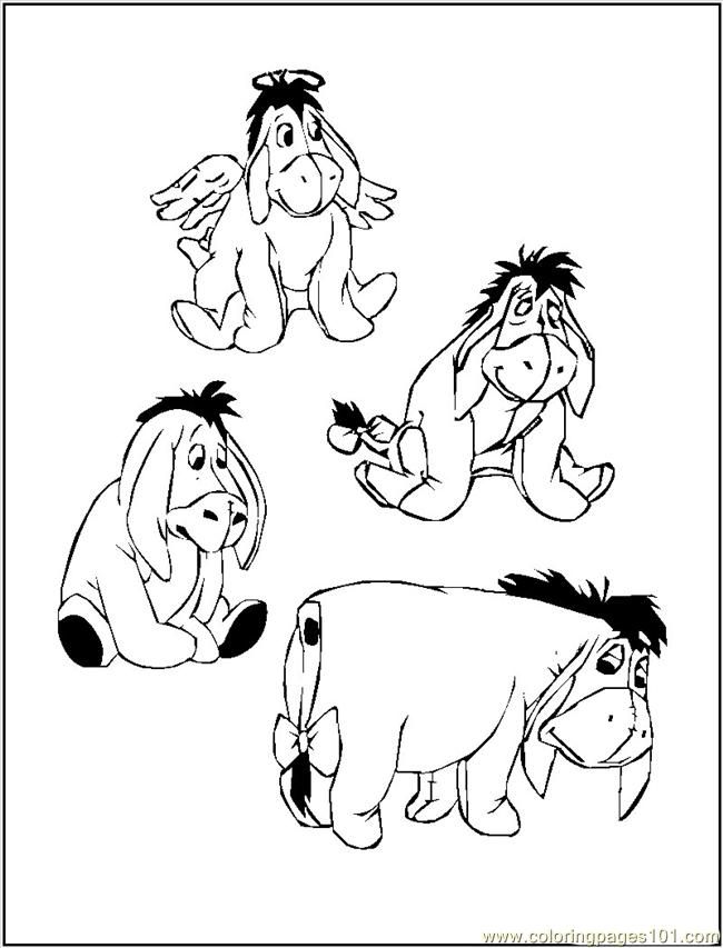 122+ Delightful Eeyore Coloring Pages Printable