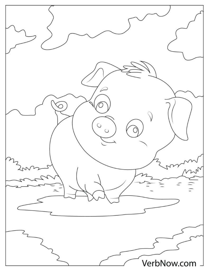 31+ Ultimate Easy Pig Coloring Pages Detailed