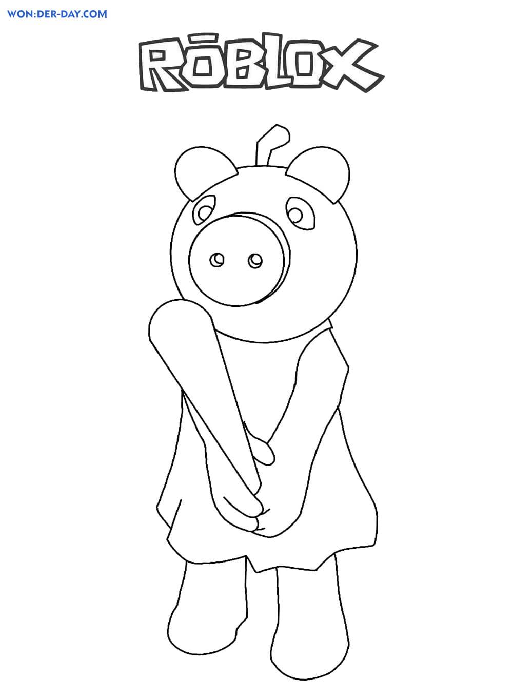 49+ Funtastic Piggy Printable Coloring Pages PDF Printable