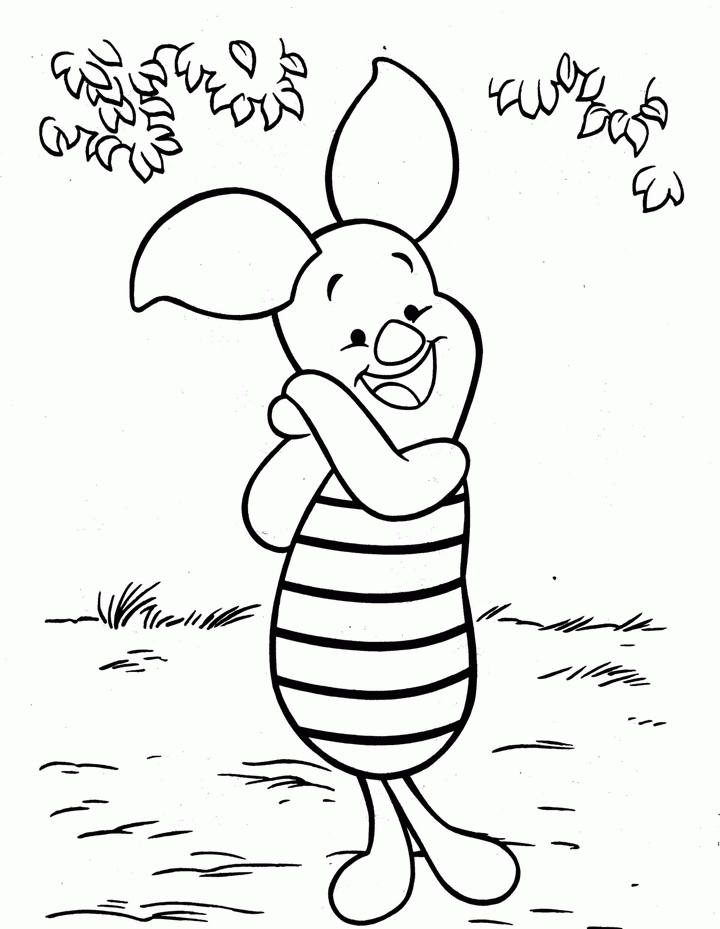 63+ Bright Piglet Coloring Pages Printable