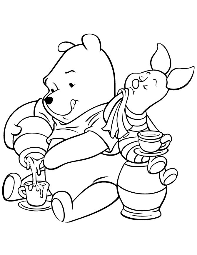 33+ Unique Classic Piglet Coloring Pages for Adult