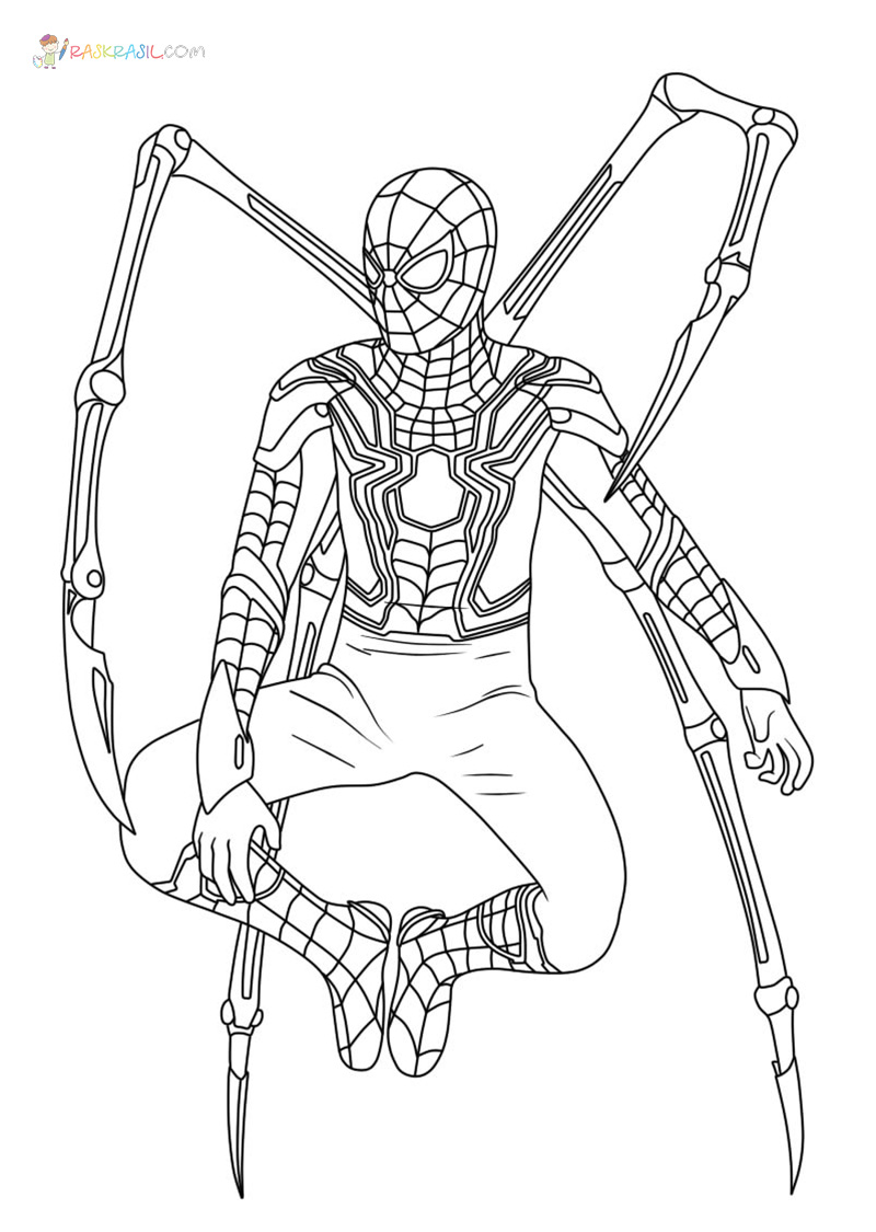 180+ Spiderman Coloring Pages: Swing into Action 40