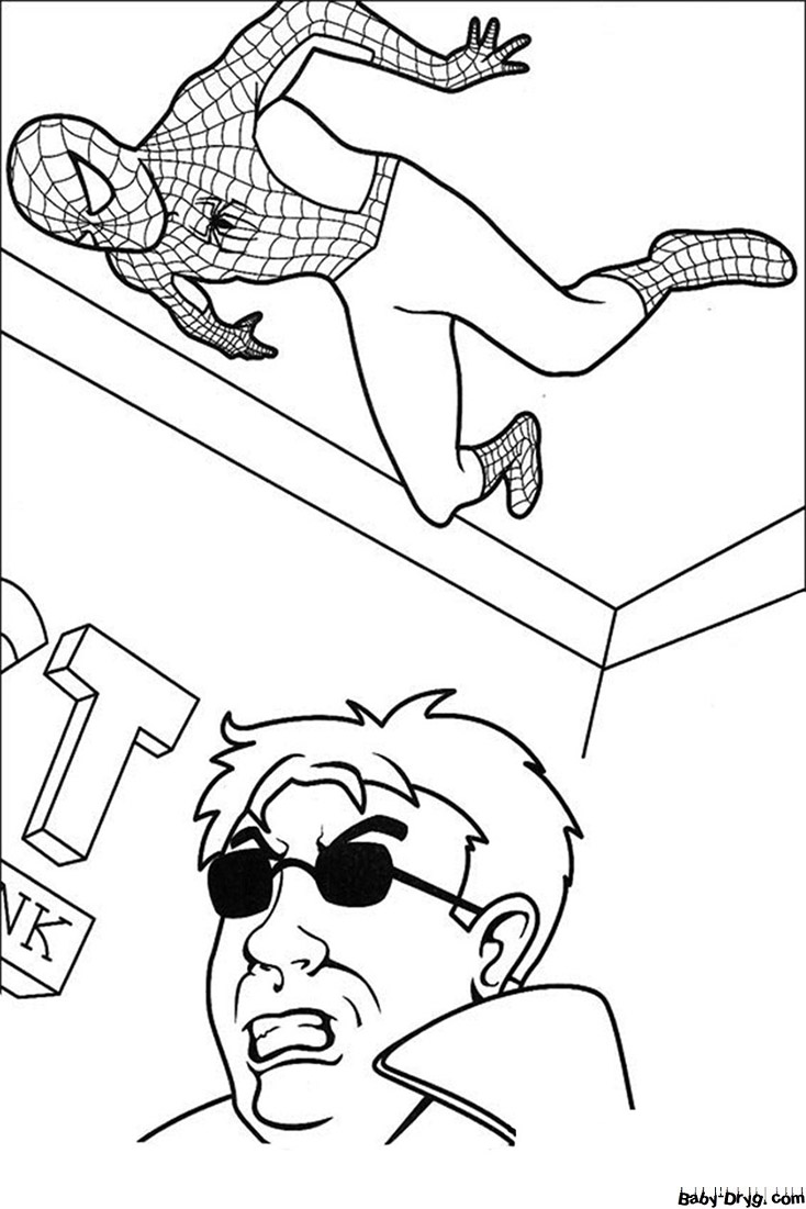 180+ Spiderman Coloring Pages: Swing into Action 86