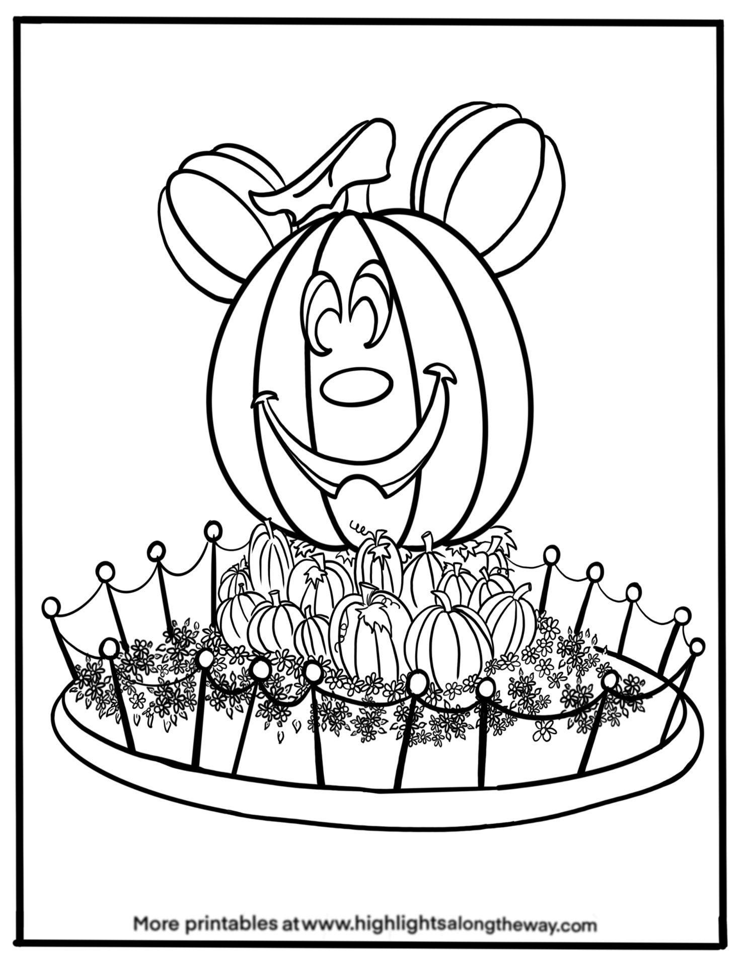 181 Pumpkin Free Coloring Pages: Get Festive with Fall Colors 5