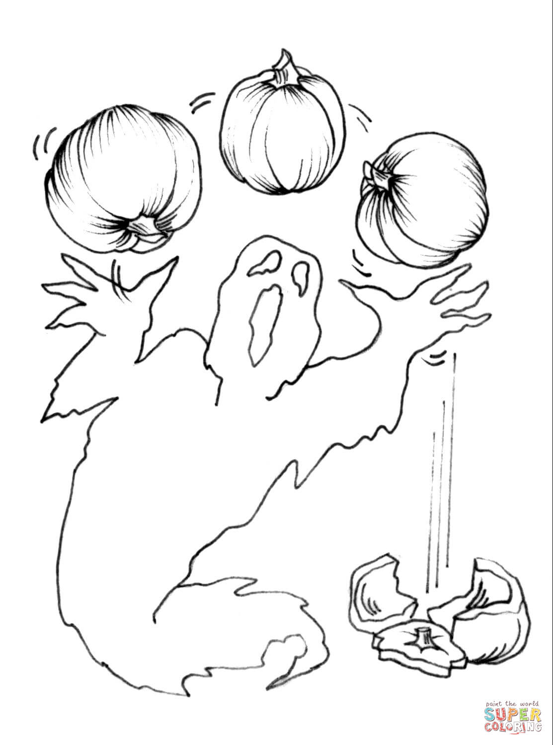 181 Pumpkin Free Coloring Pages: Get Festive with Fall Colors 62