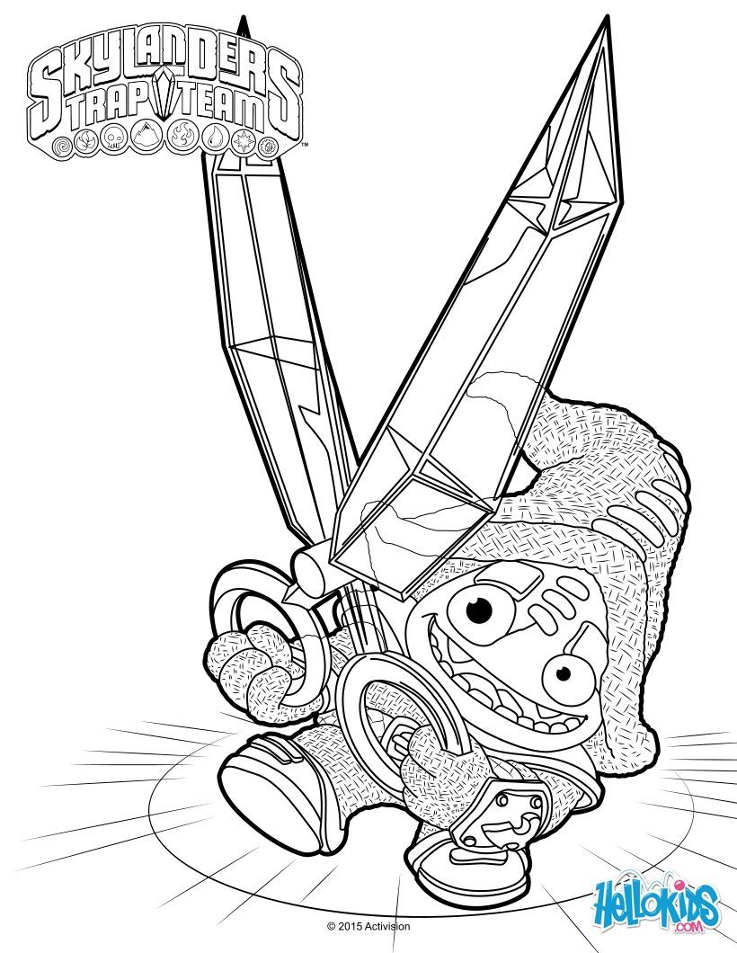 85+ Coloring Pages Skylanders 120